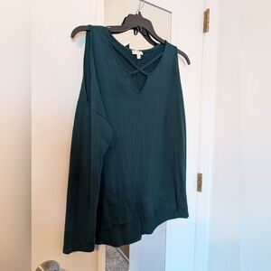 Charming Charlie cold shoulder long sleeve, Size M